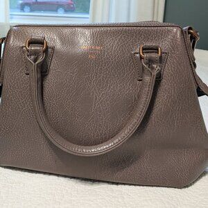 Matt & Nat Hinged Crossbody Zip Satchel Vegan Leather